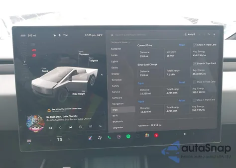 2024 Tesla Cybertruck All-Wheel Drive z USA, uszkodzony, nr VIN 7G2CEHED4RA050983